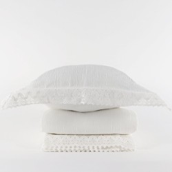 Colcha Don Algodón KAIA BLANCO
