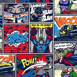 Funda nórdica Naturals Modelo CRASH COMIC Funda nórdica Naturals Modelo CRASH COMIC