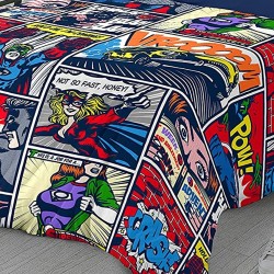 Funda nórdica Naturals Modelo CRASH COMIC Funda nórdica Naturals Modelo CRASH COMIC