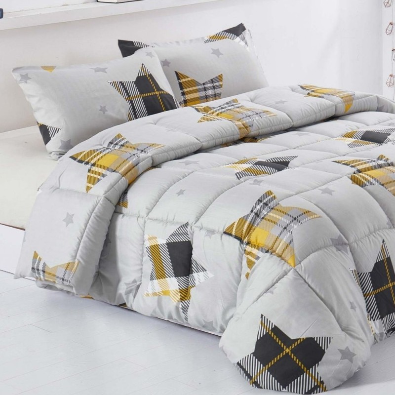 EDREDON COMFORTER ELENA STAR MICROFIBRA de WISS HOME
