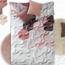 Funda Nórdica SUKHA 761 HEXAGONOS de MANTEROL