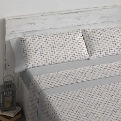 JUEGO DE SÁBANAS DISEÑO 512 BURRITO BLANCO