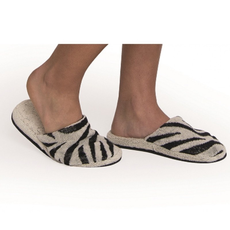 ZAPATILLA BAÑO WILD PRINT ANIMAL DE LASA HOME