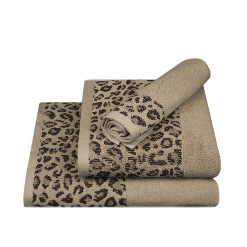 Toalla WILD II LEOPARDO MIXT PRINT DE LASA HOME Toalla WILD II LEOPARDO MIXT PRINT DE LASA HOME