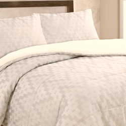 EDREDON COMFORTER SHERPA LUA JACQUARD WISS HOME