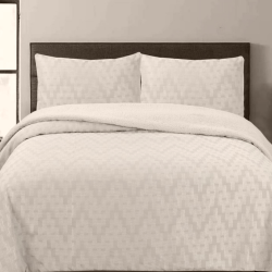 EDREDON COMFORTER SHERPA LUA JACQUARD WISS HOME