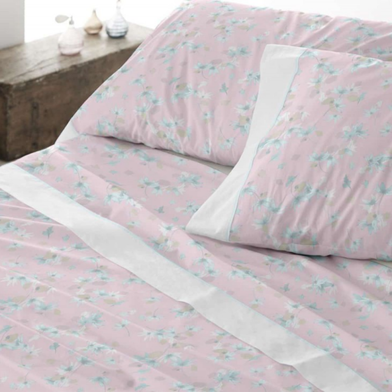 JUEGO DE SÁBANAS DISEÑO 031 DE BURRITO BLANCO