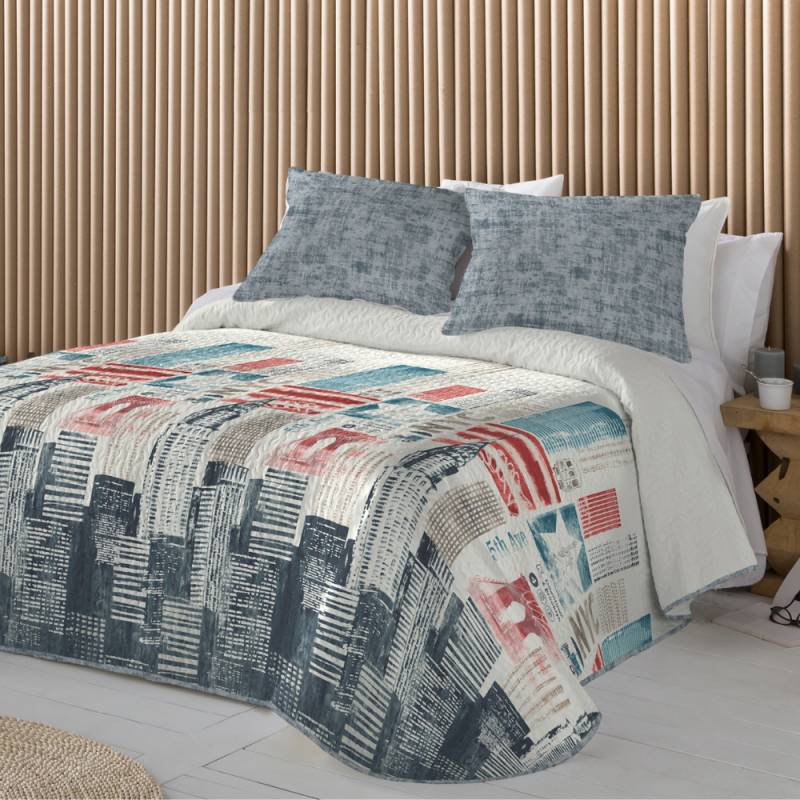Colcha Bouti FunDeco Aidan REVERSIBLE Colcha Bouti FunDeco Aidan REVERSIBLE