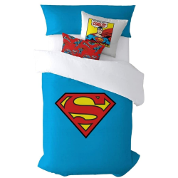 Funda Nórdica Superman Azul Basic