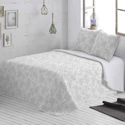 Colcha Bouti Diseño 032 gris de Burrito Blanco