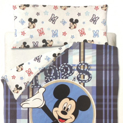 Funda Nórdica Mickey Mouse Disney Blue (2 piezas)