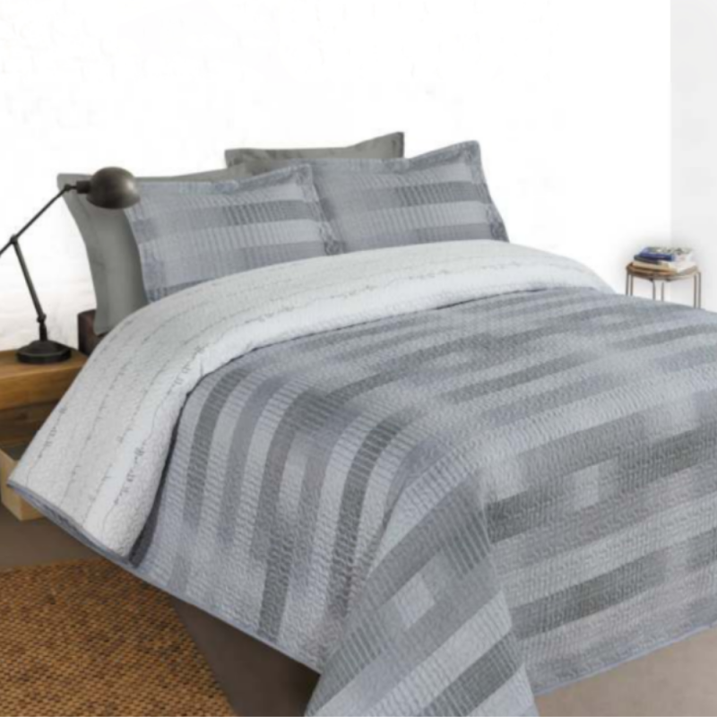 Colcha Bouti Modelo Mikado Reversible de Bianca Textil Colcha Bouti Modelo Mikado Reversible de Bianca Textil