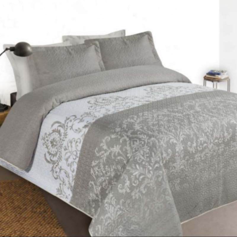 Edredón liso reversible. Cama 135-140 cm., Ropa de cama y textil para  dormitorio