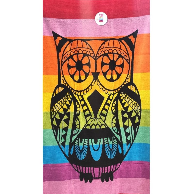 Toalla Playa Modelo EGP 376 BUHO multicolor Toalla Playa Modelo EGP 376 BUHO multicolor