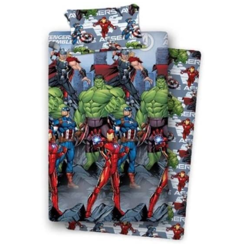 Juego de Sábanas Avengers de Marvel - 3 piezas- Juego de Sábanas Avengers de Marvel - 3 piezas-