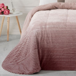 EDREDON SHERPA CONFORTER MANTEROL NEW LINES DEGRADADO