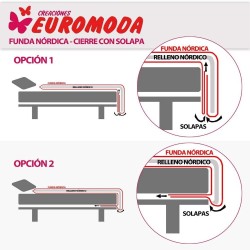 Funda nórdica Naturals Modelo FLORA