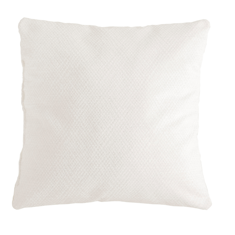 FUNDA DE COJIN KING BLANCO DE ANTILO