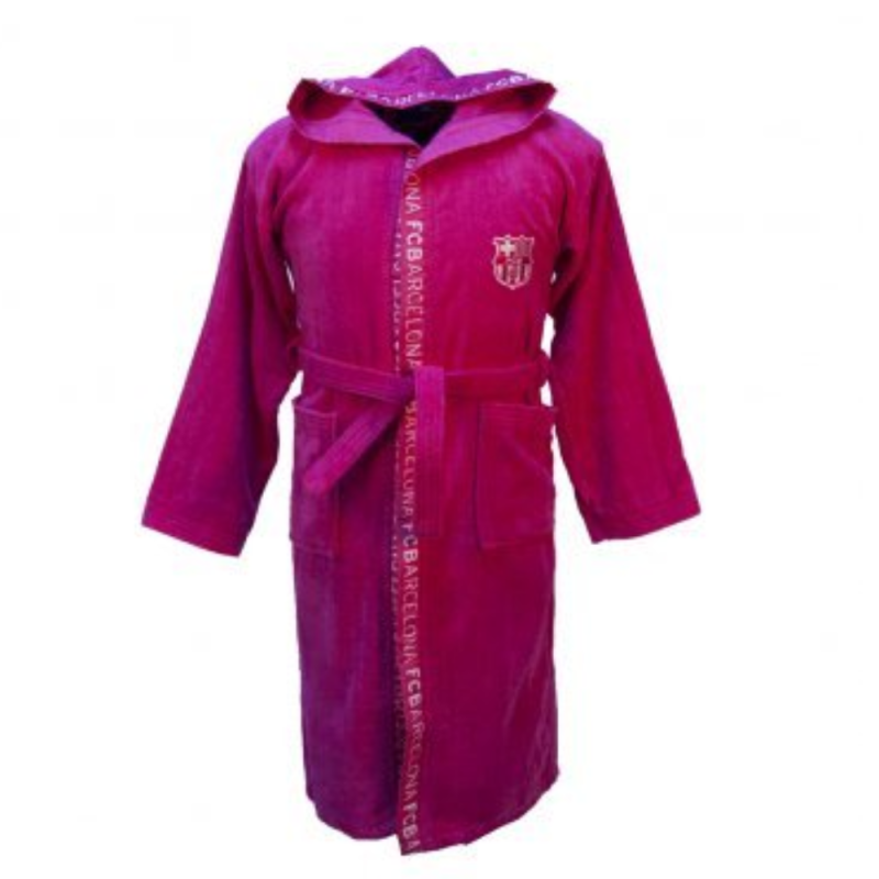 ALBORNOZ FCB BARCELONA OFICIAL MODELO BAR16 Fucsia ALBORNOZ FCB BARCELONA OFICIAL MODELO BAR16 Fucsia