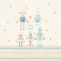 Colcha Bouti NATURALS ROBOTS