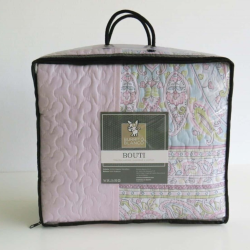 Colcha Bouti Diseño 529 Nude de Burrito Blanco