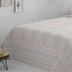 Colcha Bouti Diseño 529 Nude de Burrito Blanco