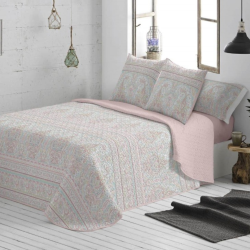 Colcha Bouti Diseño 529 Nude de Burrito Blanco