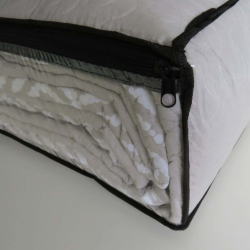 Colcha Bouti Diseño 528 Arena de Burrito Blanco