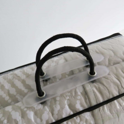 Colcha Bouti Diseño 528 Arena de Burrito Blanco