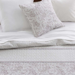 Colcha Bouti Diseño 038 Topo gris de Burrito Blanco