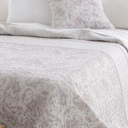 Colcha Bouti Diseño 038 Topo gris de Burrito Blanco