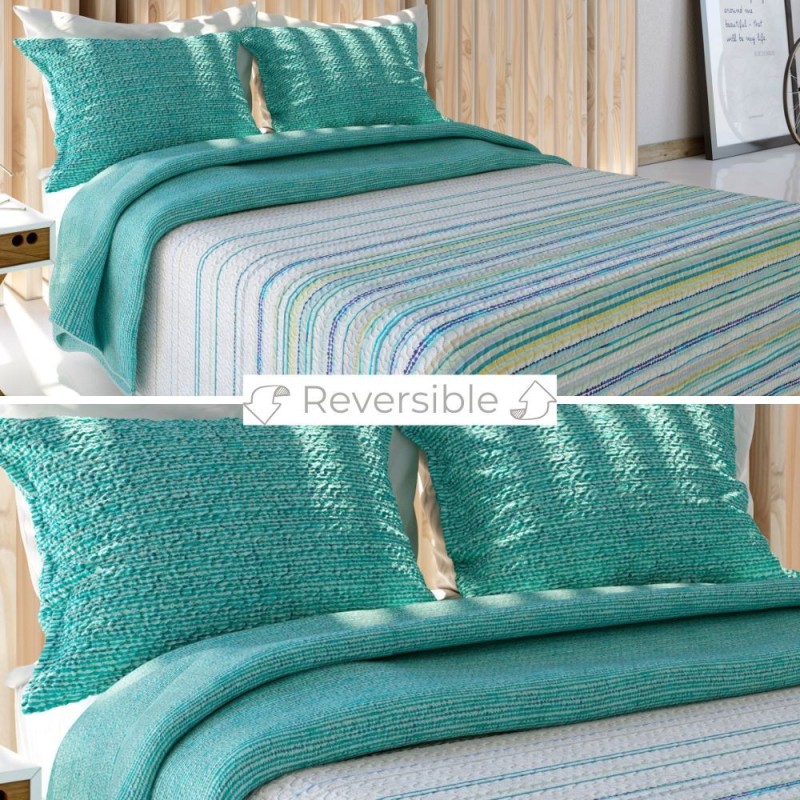 Colcha Bouti Modelo KENAI reversible de Bianca Textil