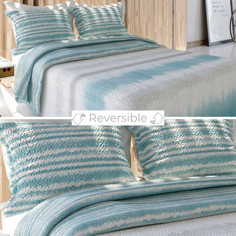 Colcha Bouti Modelo DENVER reversible de Bianca Textil