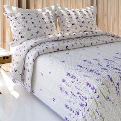 Colcha Bouti Modelo Lavender reversible de Bianca Textil