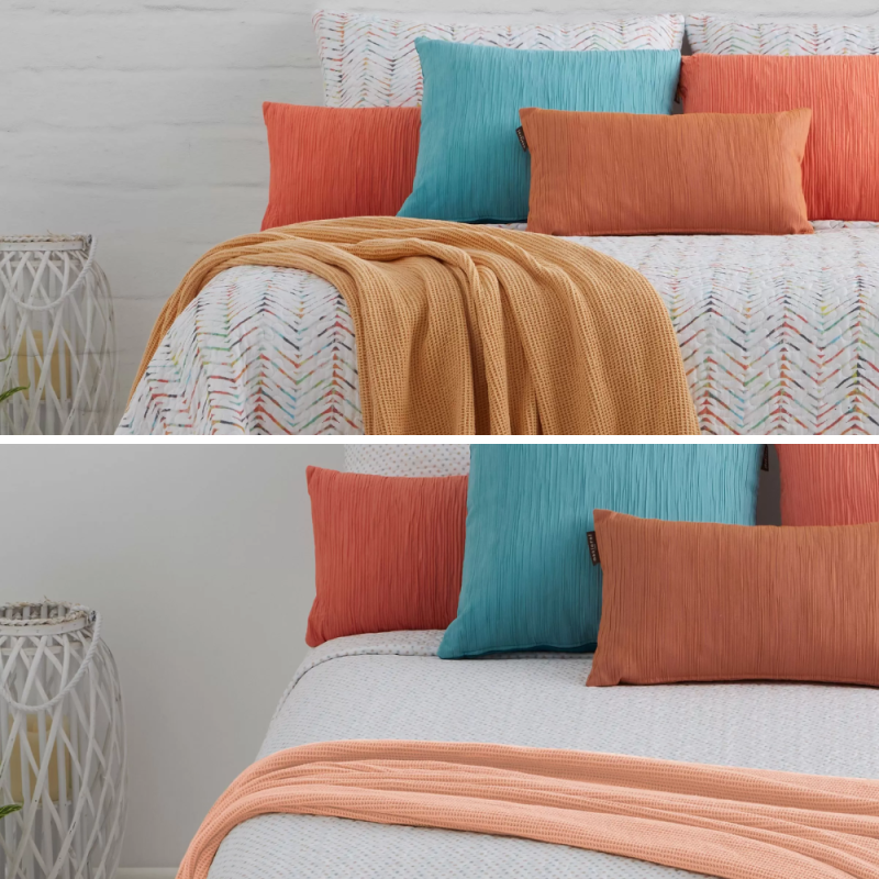 Colcha Bouti colors 255 Flechas reversible de Manterol