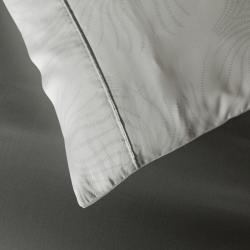 Juego de Sábanas Siena Blanco de Gamanatura 200 hilos.