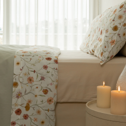 Juego de Sábanas Alma de Gamanatura 200 hilos.