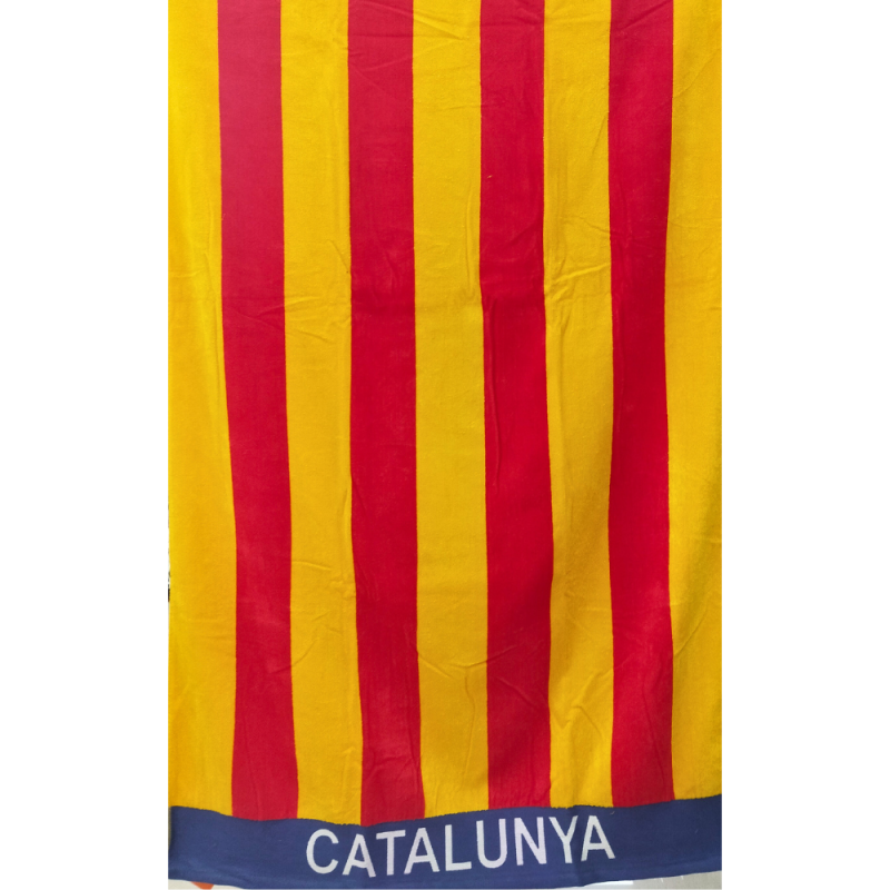 Toalla playa Catalunya bandera Estelada Toalla playa Catalunya bandera Estelada