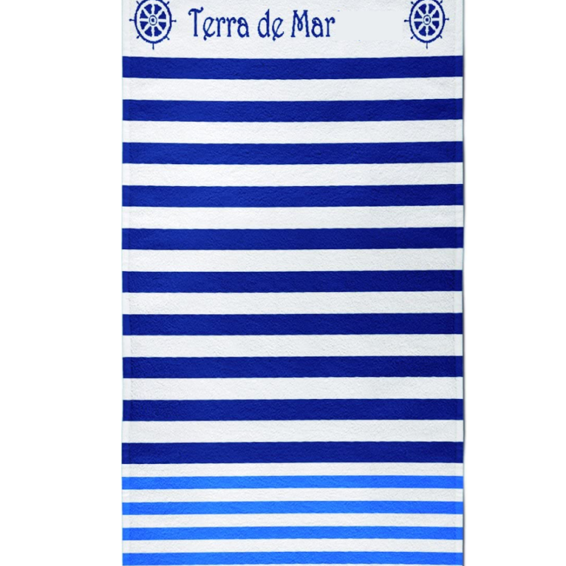 Toalla Playa Modelo EGPL258 TERRA DE MAR CELESTE