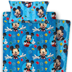 Juego de sábanas invierno FRANELA MICKEY MOUSE modelo 129