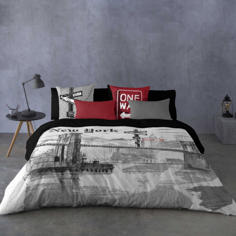 Funda nórdica Duo Way New York de Naturals