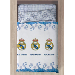 Juego Sábanas Real Madrid Escudos RM171081 (3 piezas)