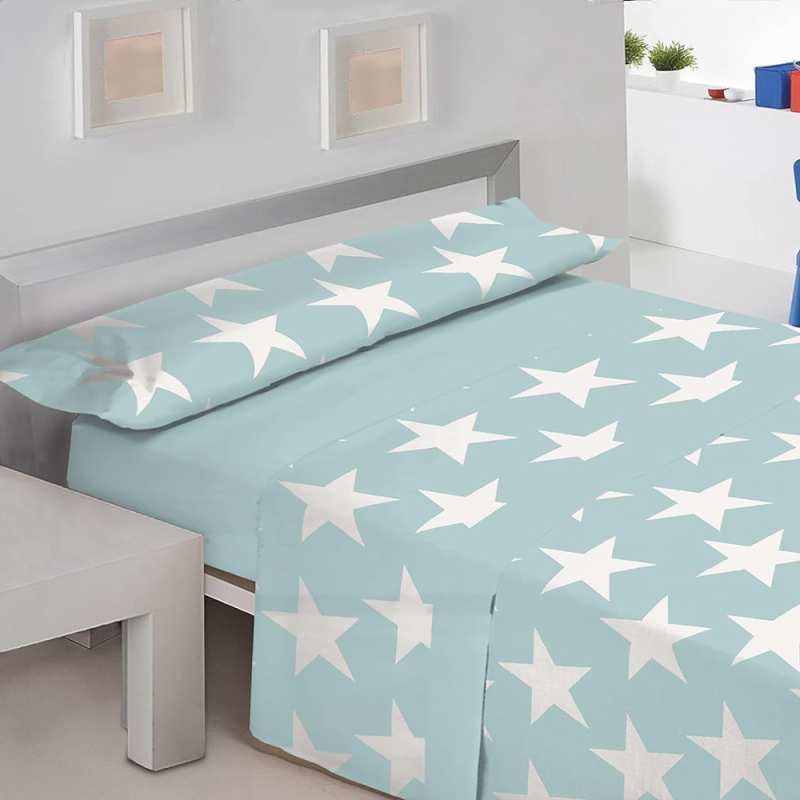 JUEGO DE SÁBANAS MODELO STAR JAVIER LARRAINZAR