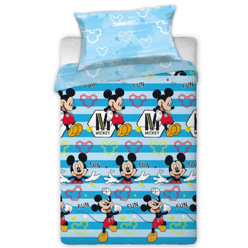 FUNDA NÓRDICA MICKEY MOUSE DISNEY CELESTE (2 PIEZAS)