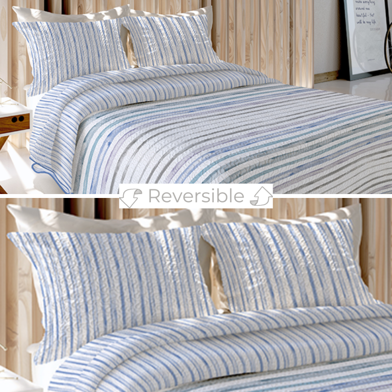 COLCHA BOUTI MODELO CURLY REVERSIBLE DE BIANCA TEXTIL