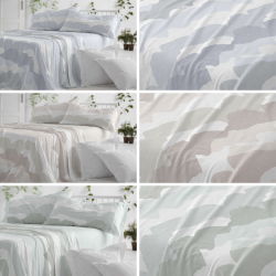 JUEGO DE SÁBANAS DISEÑO 137 DE BURRITO BLANCO