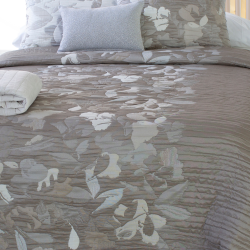 COLCHA VERANO MODELO JODY BEIGE DE REIG MARTÍ REVERSIBLE