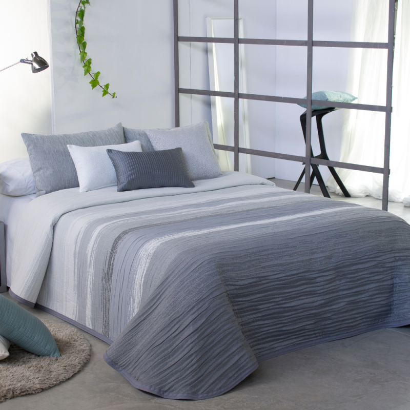 COLCHA VERANO MODELO DANVERS GRIS DE REIG MARTÍ