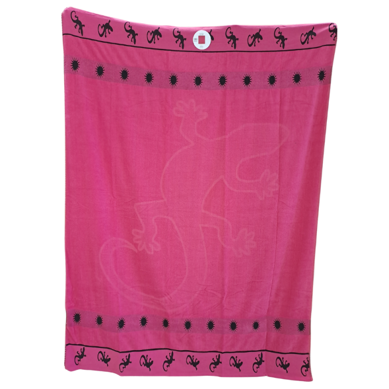 Toalla playa SALAMANDRA EGPL492-2 FUCSIA