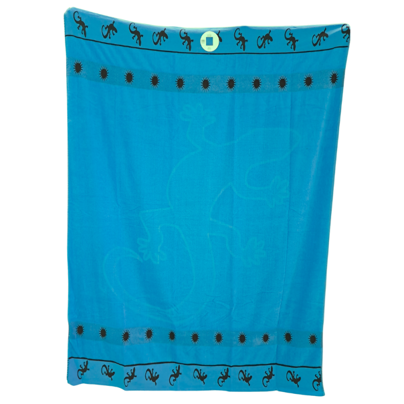 Toalla playa SALAMANDRA EGPL492 azul turquesa